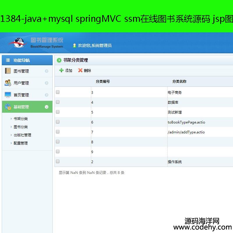 1384-java+mysql springMVC ssmͼϵͳԴ jspͼԴ