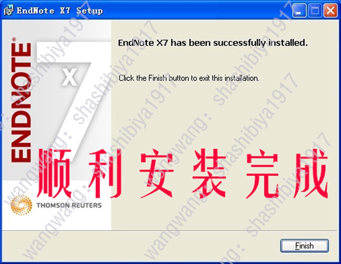 最新文献管理 Endnote X7 7.2中英文大客户版软件 送Endnote教程