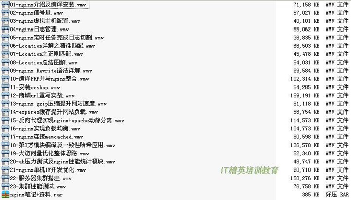 2014 Nginx服务器负载均衡与反向代理 网站架构实战视频教程