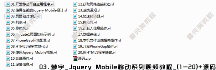 jquery mobileƵ̳jQuery mobile ƶֻʵսƵ
