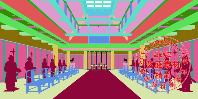 《3dmax vray室内渲染视频教程》照片级实例3D效果图设计素材II