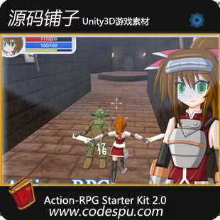 unity3dԴ ɫϷ Action-RPG Starter Kitͨ1