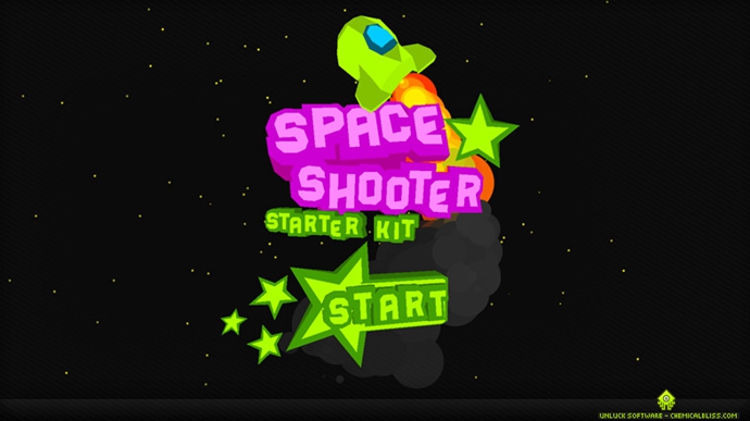 unity3d游戏源码 太空射击游戏 Space Shooter Starter Kit 1.12