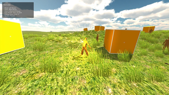 unity3d游戏源码 高级狙击手射击源码 Advance Sniper Starter Ki