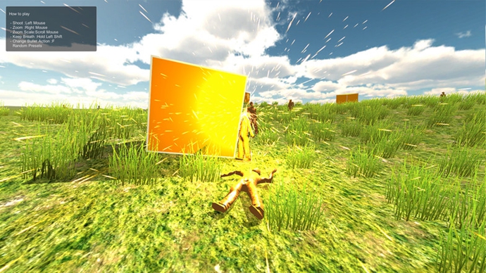 unity3d游戏源码 高级狙击手射击源码 Advance Sniper Starter Ki