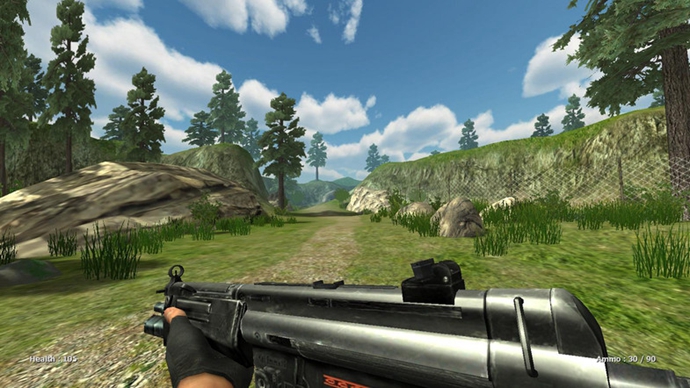 unity3d游戏源码 射击类似cs开发包 Realistic FPS Prefab