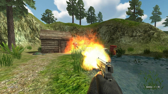 unity3d游戏源码 射击类似cs开发包 Realistic FPS Prefab
