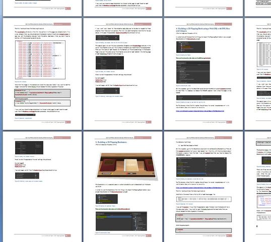 unity3d游戏源码 逼真翻页效果 3D Flipping Book v3.4