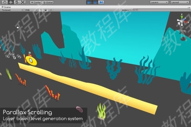 Unity游戏源码 2D横版infinite Runner Toolkit 项目资源包