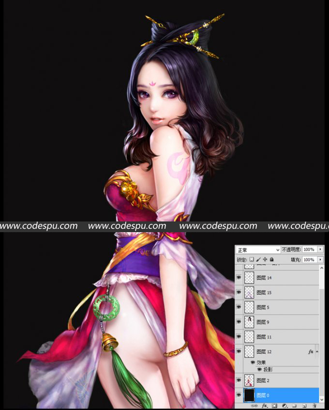 Ŵﳡԭ趨  Ϸز PSDֲͼ