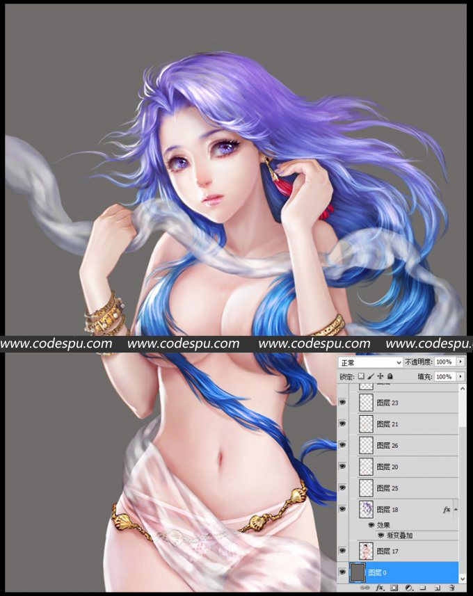 Ŵﳡԭ趨  Ϸز PSDֲͼ