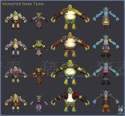 unity3dϷģ  Monster BaseTeam v1.2