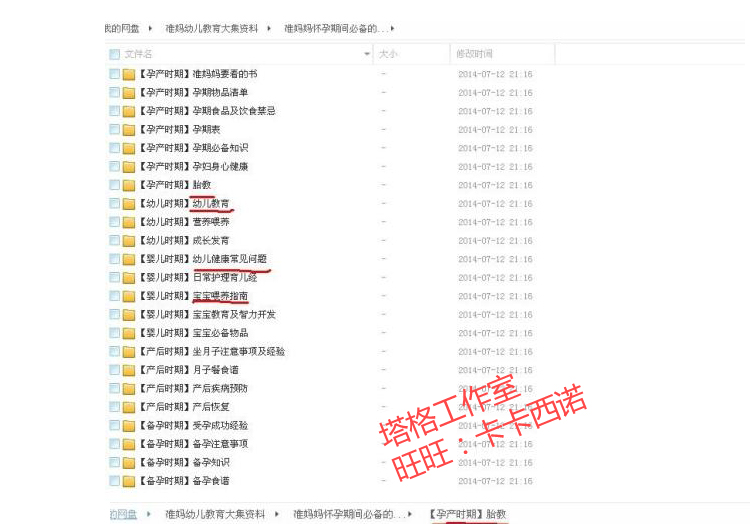 高级育婴师视频教程全套