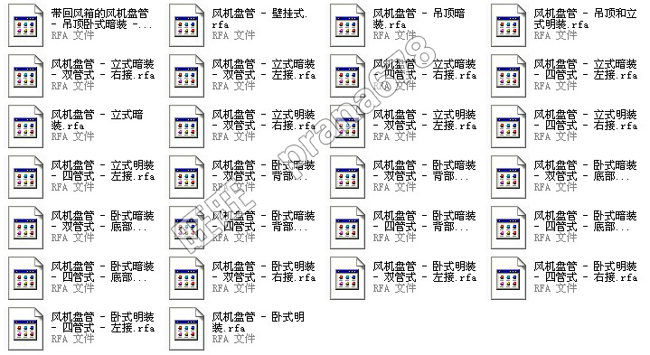 Revit族库大全BIM建筑钢结构室内水电暖族施工现场大全机电土建族教程全集