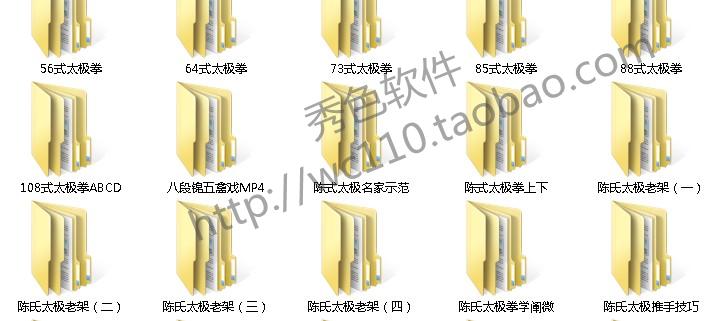 孙杨陈氏24式太极拳自学视频教程37套完整视频全集教程