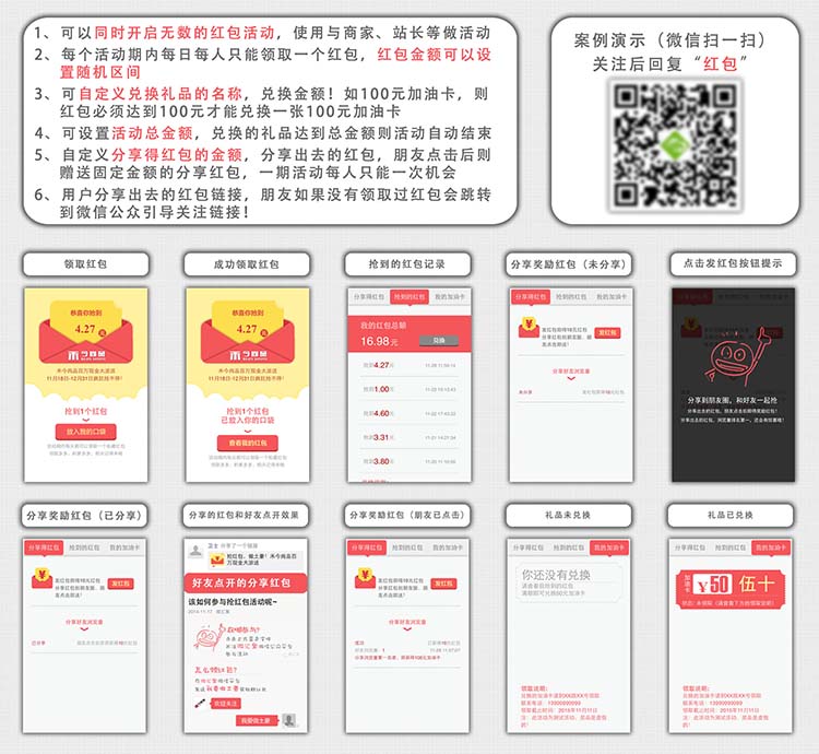 DiscuzX3.2论坛插件 微信全民红包营销 6.0 dz微信插件 红包活动