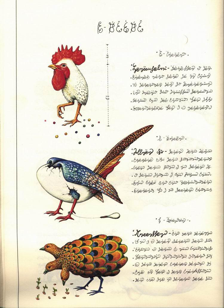 ֻ廭 ᳭ Codex Seraphinianus ز