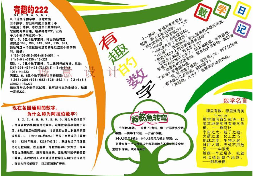 电子小报空白模板合集 幼儿园中小学卡通word手抄报设计素材240套