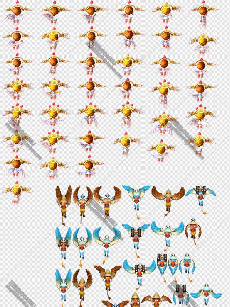 全民飞机大战手游全套UI素材 图标ICON特效PNG