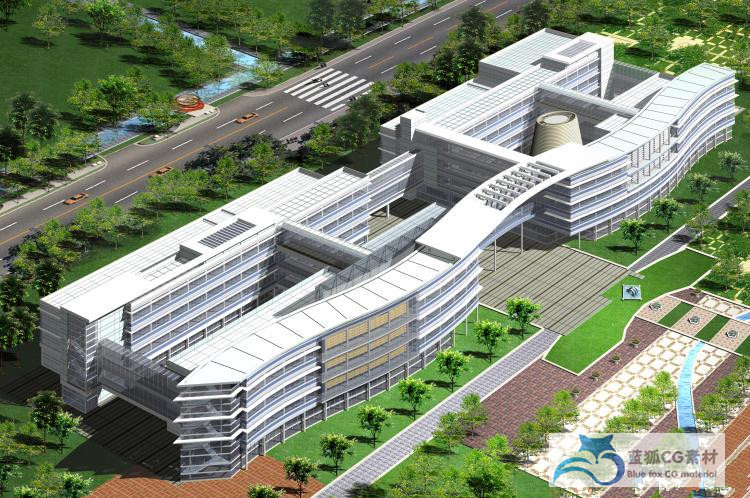 86套大学中学小学学校校园建筑规划景观方案设计 效果图素材文本