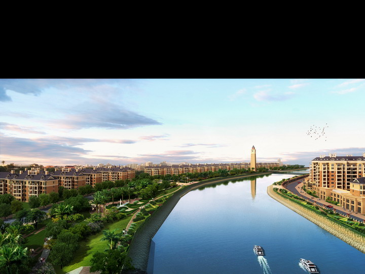 最新水晶石后期素材PSD分层园林景观后期配景建筑效果图