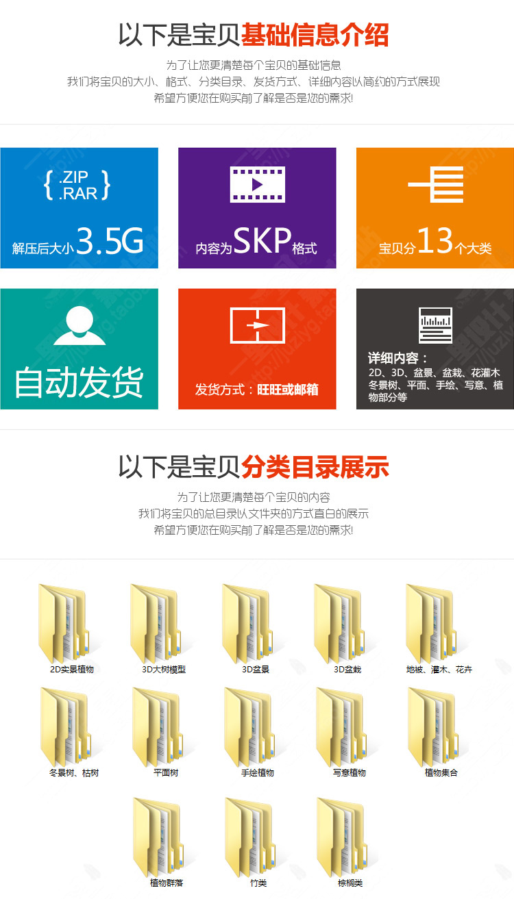 草图大师SU园林景观人植物手绘平面sketchup组件/模型库2D/3D素材