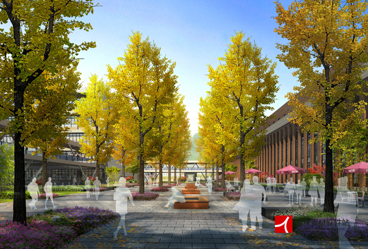 最新园林景观PS效果图PSD后期素材/公园/广场/建筑/配景