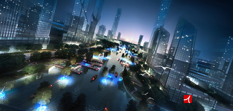 最新园林景观PS效果图PSD后期素材/公园/广场/建筑/配景