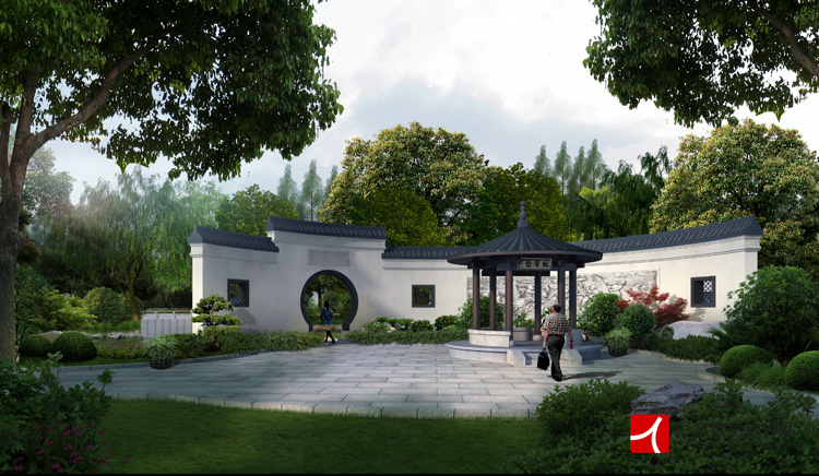 最新园林景观PS效果图PSD后期素材/公园/广场/建筑/配景