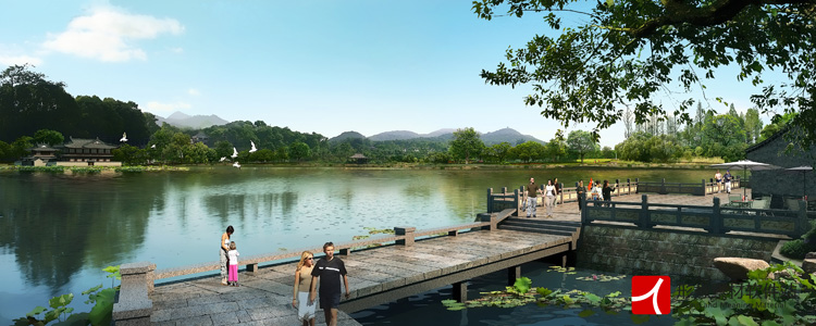 最新园林景观PS效果图PSD后期素材/公园/广场/建筑/配景