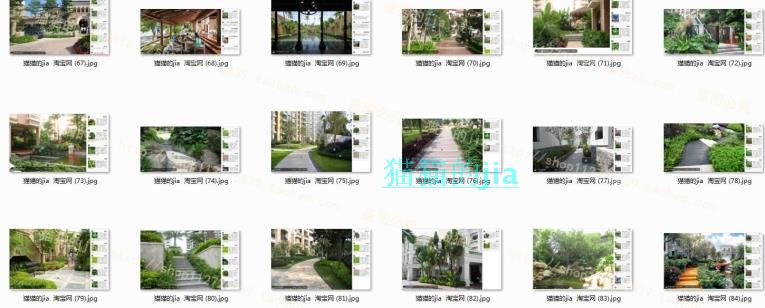 精选150张植物配置分析实景参考图 园林景观植物解析设计素材