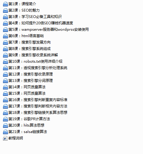 2015年最新最全版SEO教程全集|SEO教程|SEO优化|SEO推广|SEO排名
