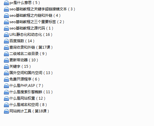2015年最新最全版SEO教程全集|SEO教程|SEO优化|SEO推广|SEO排名