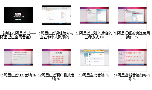 阿里巴巴推广教程|产品发布、排名、营销、运营|疯狂阿里巴巴视频