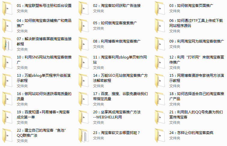 淘宝客教程 2015年最新淘客教程 淘宝客推广培训 淘宝客基础 全集