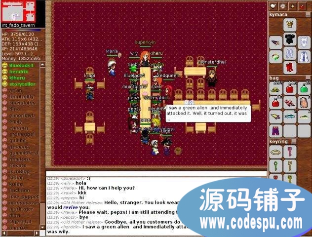 java手游源码 多人在线冒险游戏MMORPG源码 Java+mysql+python