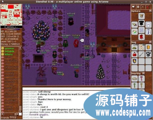 java手游源码 多人在线冒险游戏MMORPG源码 Java+mysql+python