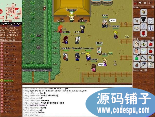 java手游源码 多人在线冒险游戏MMORPG源码 Java+mysql+python