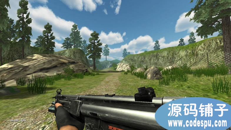 unity 3D FPS游戏开发项目资源包 3d枪战游戏源码