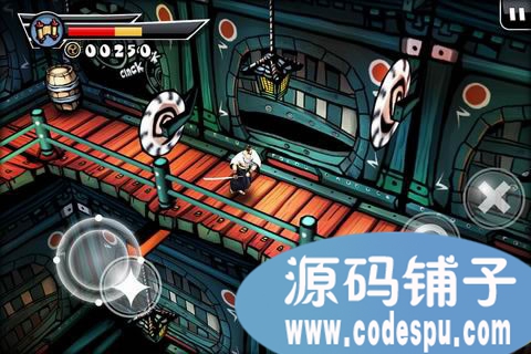 unity源码 日本漫画风冷兵器动作RPG游戏《武士2复仇》源码