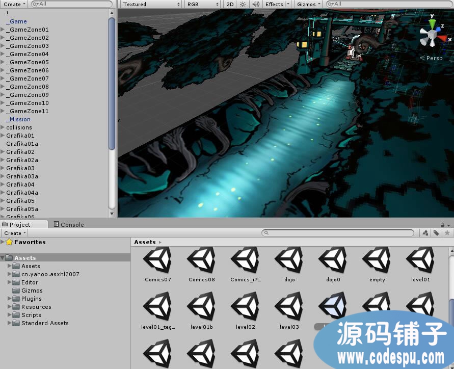 unity源码 日本漫画风冷兵器动作RPG游戏《武士2复仇》源码