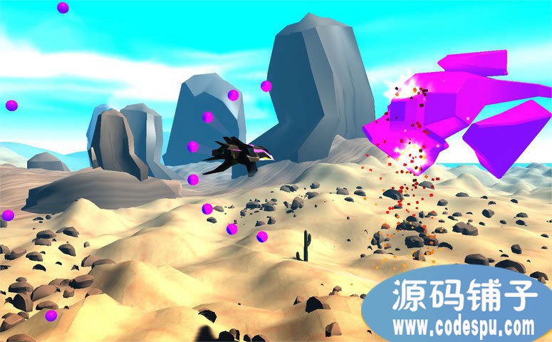 unity游戏源码 横版卷轴飞行射击游戏源代码