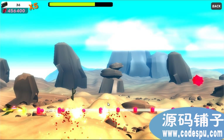 unity游戏源码 横版卷轴飞行射击游戏源代码