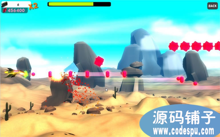 unity游戏源码 横版卷轴飞行射击游戏源代码