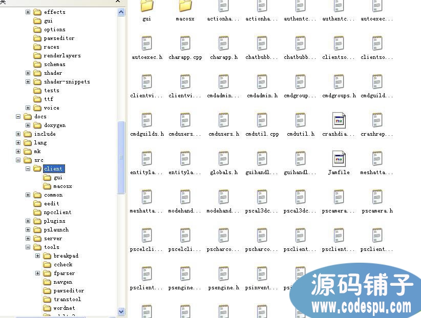 国外3D奇幻MMORPG网游源码 c++开发源码