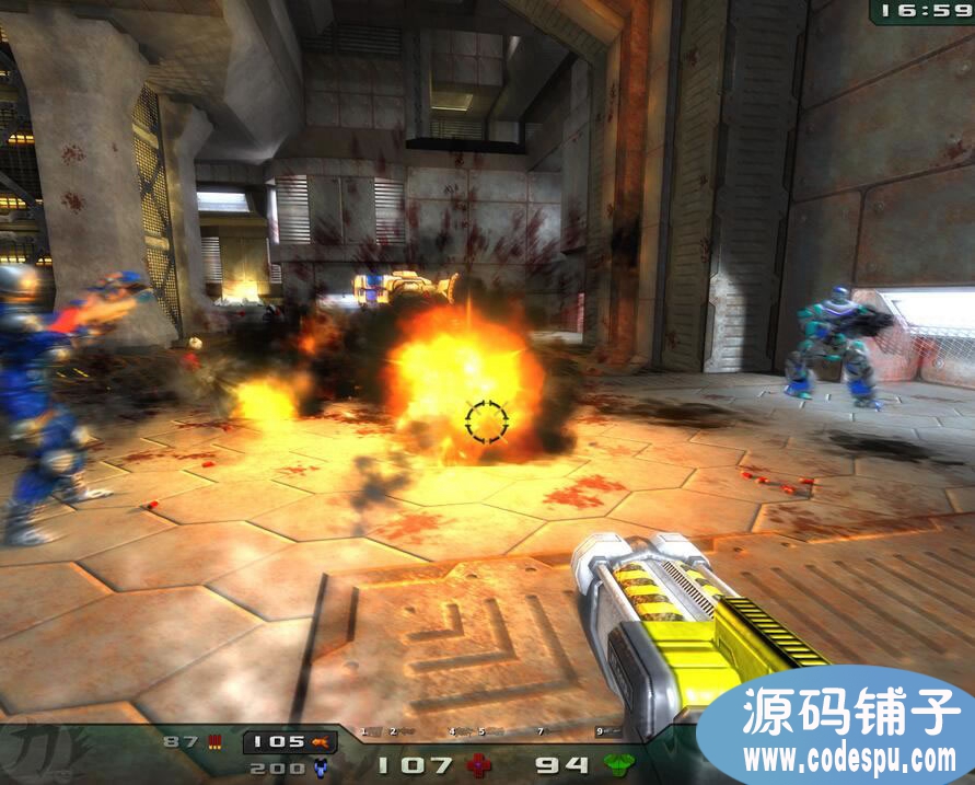 顶级3D死亡竞赛射击游戏全部源码+资源 第一人称射击游戏源码