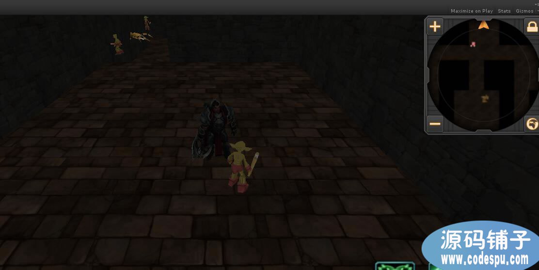 unity游戏源码 3D ARPG 游戏DEMO源码