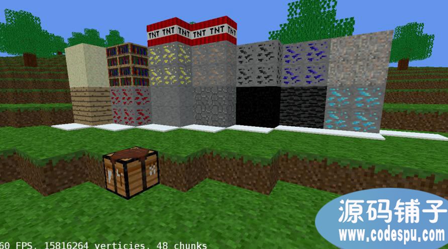 仿《我的世界Minecraft》3D沙盒游戏源码 C#游戏源码