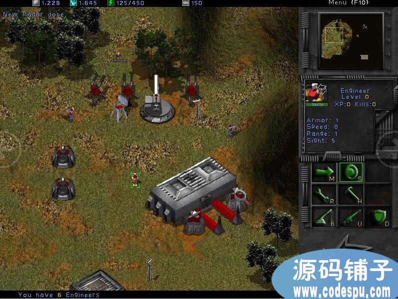 c++和lua开发 类似红色警戒的战争即时策略游戏源码
