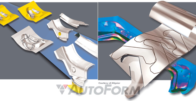 Autoform4.6可与catia直接链接 送教程冲压模具工艺必备软件